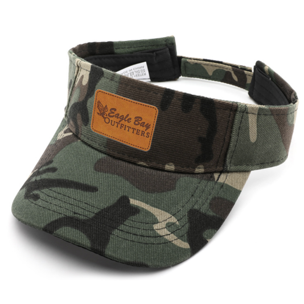 Unisex Polyester Camouflage Visor - Custom T-Shirt Today