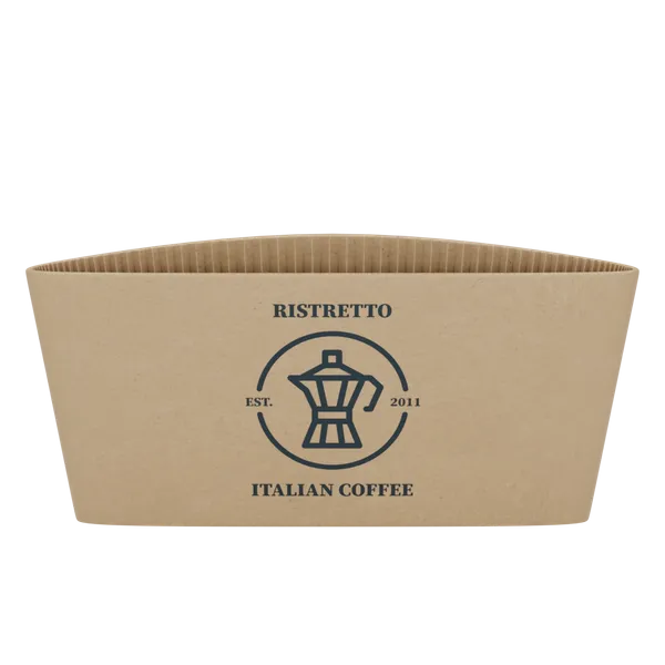 Corrugated Coffee Cup Sleeve - Custom T-Shirt Today
