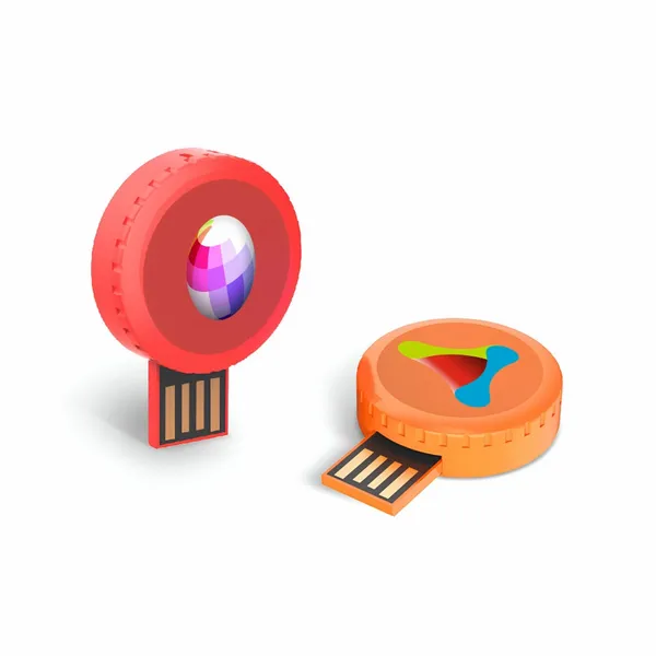 Circular 360 Rotating USB - Custom T-Shirt Today