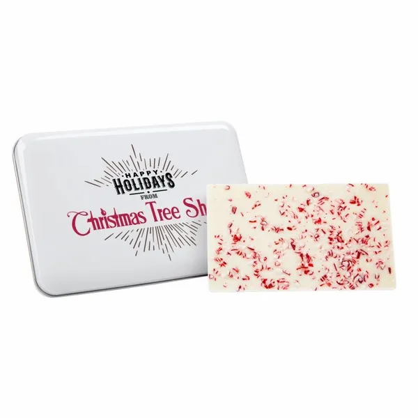One of a Kind Tin with Peppermint Bark - Custom T-Shirt Today