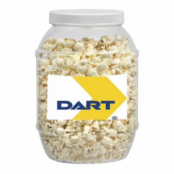 Large Plastic Jar - Butter Popcorn - Custom T-Shirt Today