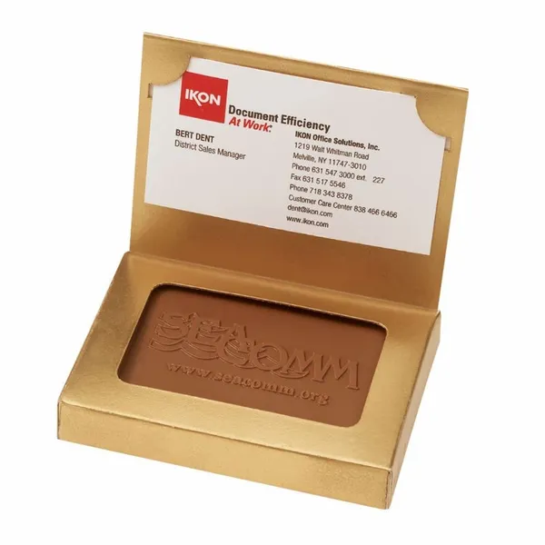 Custom Chocolate Cookies - Cookie Business Card Box - Custom T-Shirt Today