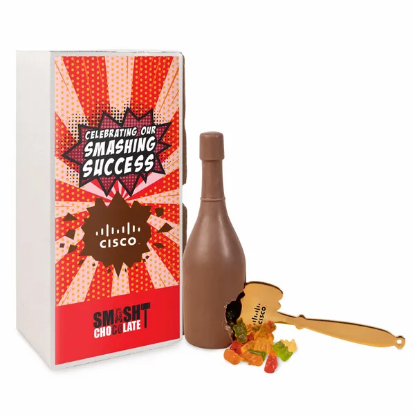 Clever Candy Smash Chocolate with Gummy Bears - Custom T-Shirt Today