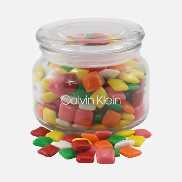 Jar with Mini Chicklets Gum - SG200 - Custom T-Shirt Today