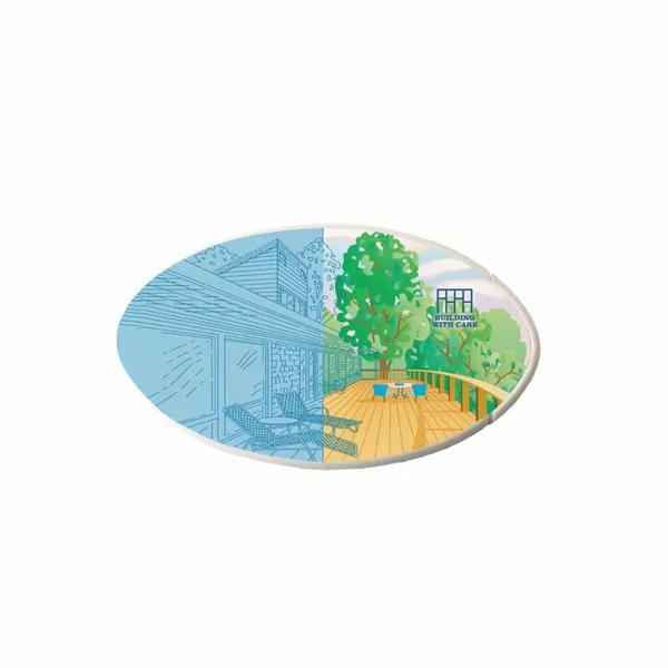 Oval Mint Card - Custom T-Shirt Today