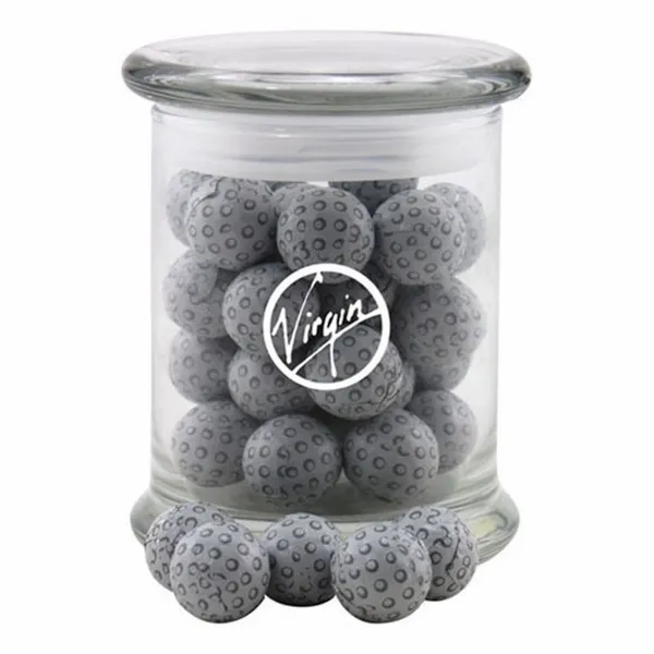 Jar with Chocolate Golf Balls - SG700 - Custom T-Shirt Today