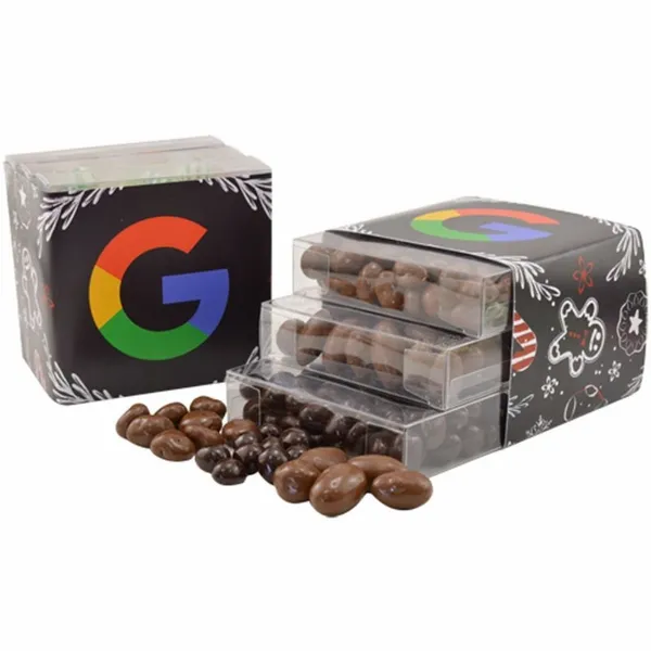 3 Way Chocolate Covered Stack Tower - Custom T-Shirt Today