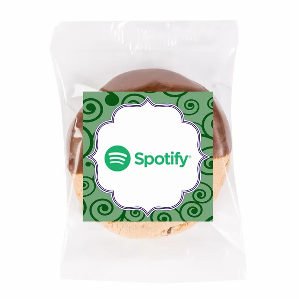 Fresh Beginnings Individually Wrapped Dipped Chocolate Chip Cookie - Custom T-Shirt Today
