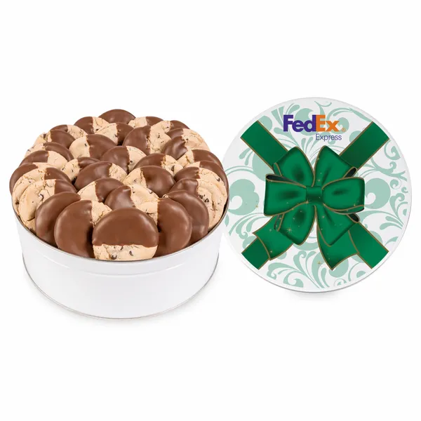 Fresh Beginnings Dipped Chocolate Chip Cookie Tin (Large) - Custom T-Shirt Today