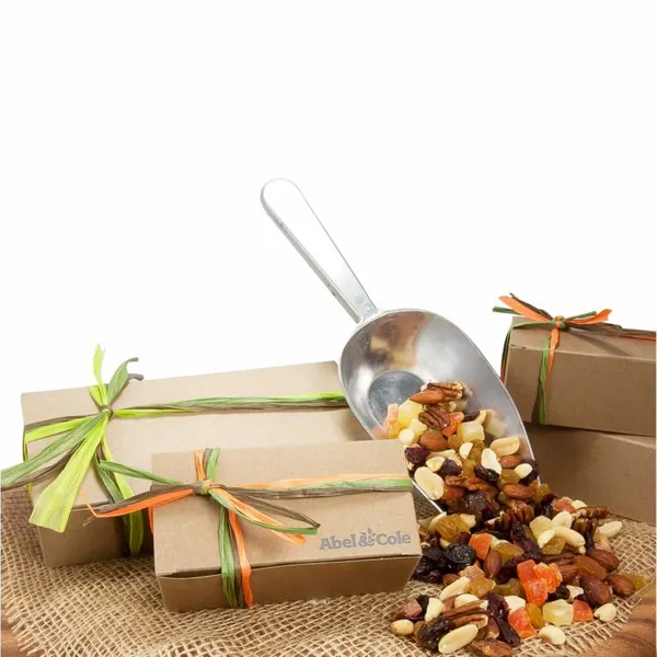 Small Natural Kraft Box with Cranberry Gold Mix - Custom T-Shirt Today