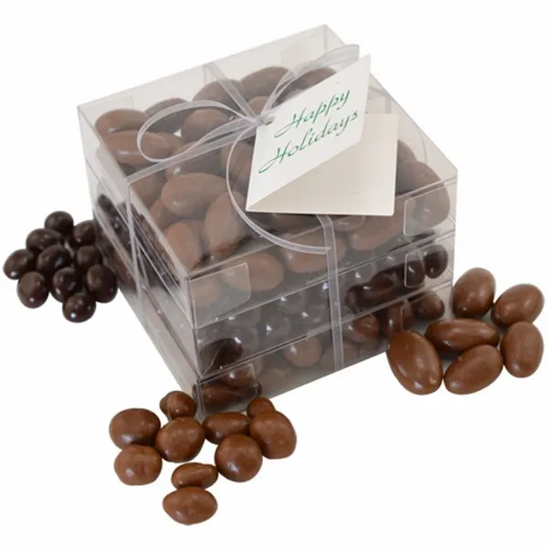 3 Way Chocolate Covered Stack Acetate Tower - Custom T-Shirt Today