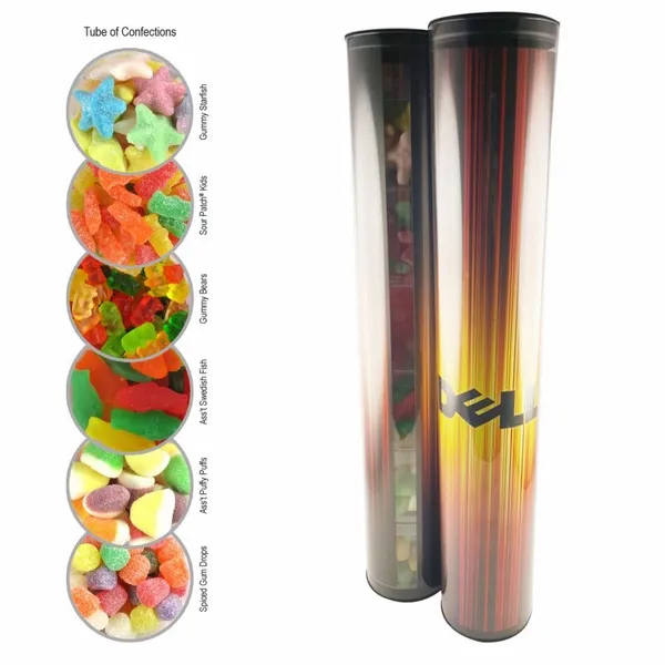 Clever Candy Tube of Confections - Custom T-Shirt Today