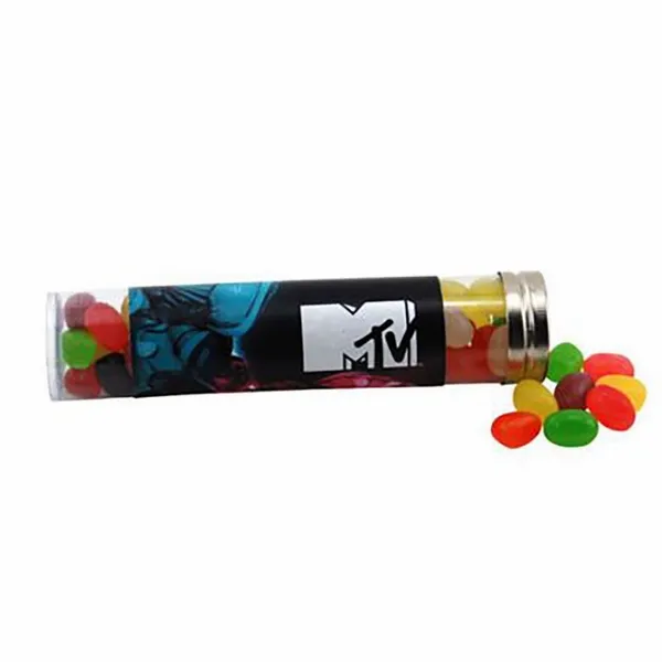 Large 6" Candy Tube with Assorted Jelly Beans - Custom T-Shirt Today