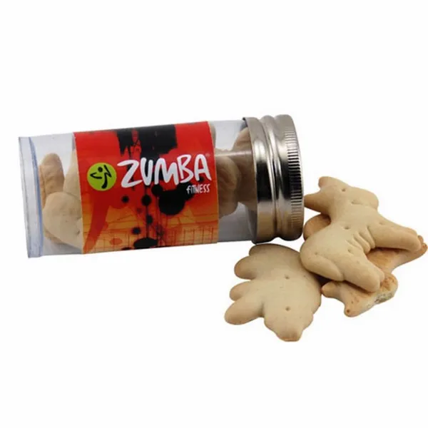 Tube with Animal Crackers - TRB610 - Custom T-Shirt Today
