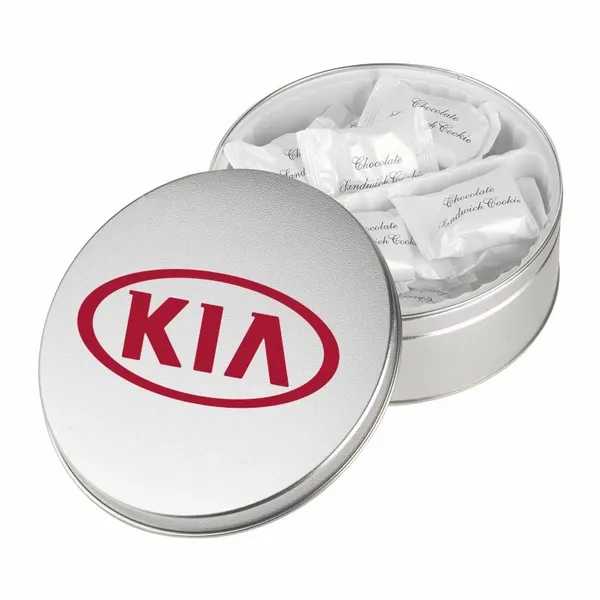 Warm Wishes Tins - Chocolate Covered Sandwich Cookie - Custom T-Shirt Today