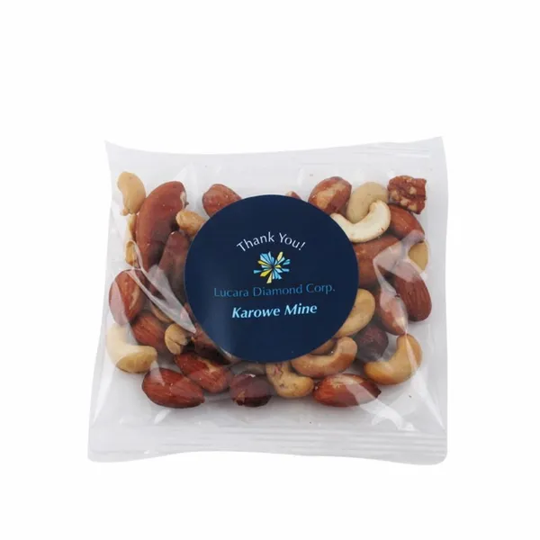 2oz. Handfuls - Deluxe Mixed Nuts - Custom T-Shirt Today