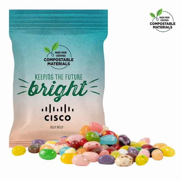2oz. ECO-Digibag, Compostable & Full Color, Jelly Belly - Custom T-Shirt Today