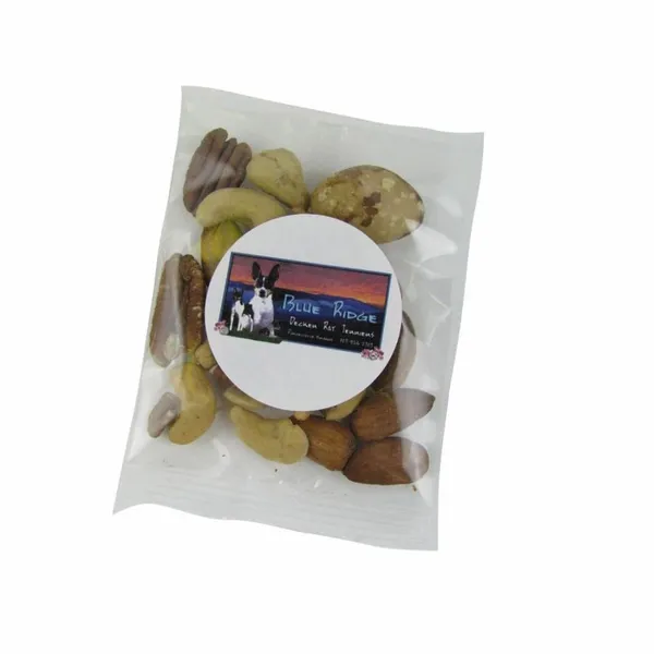 1oz. Goody Bags - Deluxe Mixed Nuts - Custom T-Shirt Today
