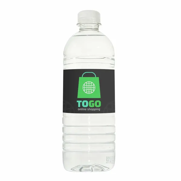 16.9 oz Plastic Ribbed Bottle - Custom T-Shirt Today