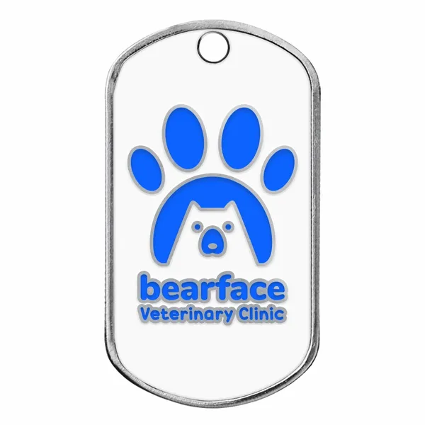 Hard Enamel Metal Dog Tags