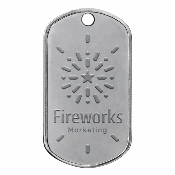 3D Metal Dog Tags