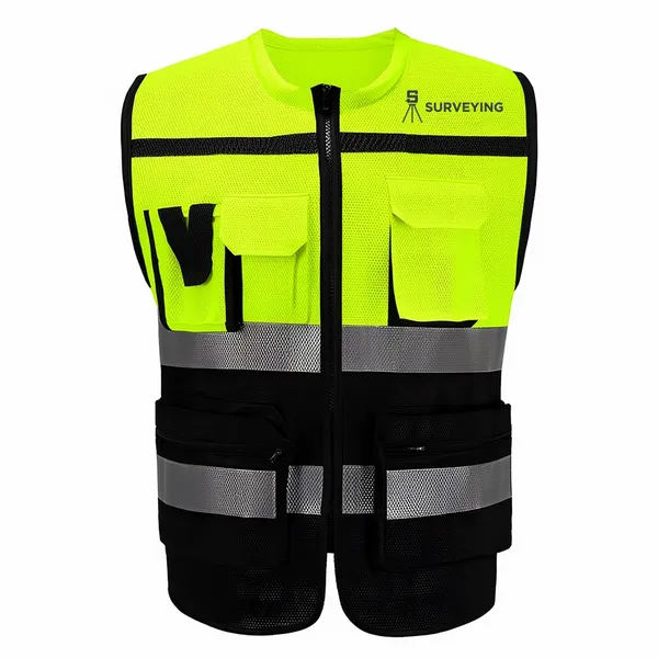 Heavy-Duty, Two-Tone Safety Vests - Custom T-Shirt Today