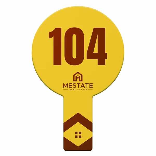 Circle Auction Paddles