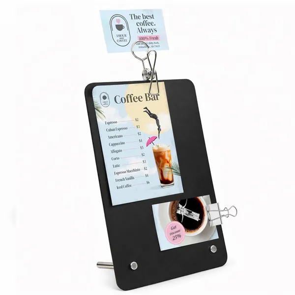 Metal Desk Display - Custom T-Shirt Today