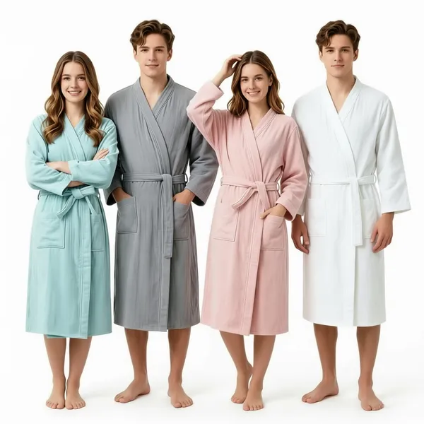 4 Layer Gauze Cotton Bathrobes - Custom T-Shirt Today