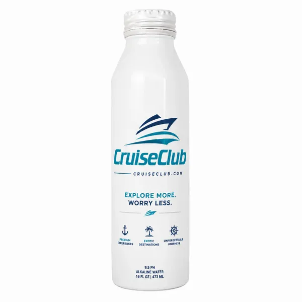 16 oz Aluminum Tall and Skinny Bottle (with Direct Print) - Custom T-Shirt Today