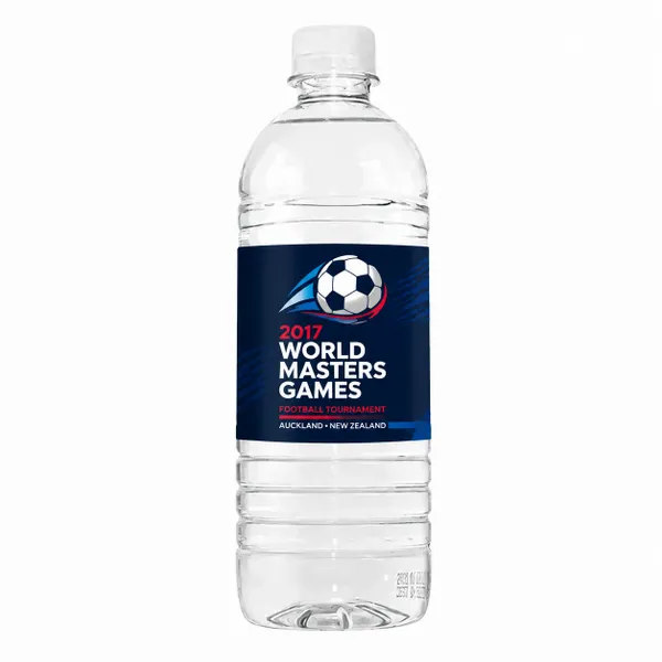 16.9 oz Plastic Ribbed Bottle - Custom T-Shirt Today