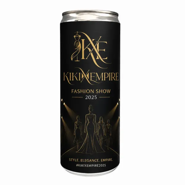 12 oz Can (with a wrap around label) - Custom T-Shirt Today