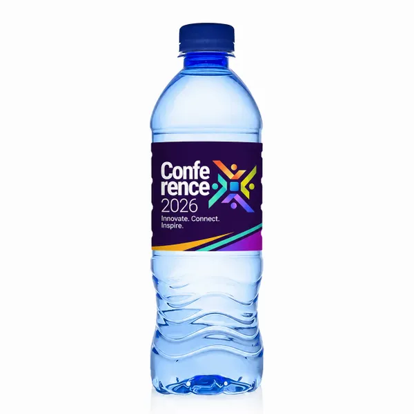 16.9 oz Blue Water Bottle - Custom T-Shirt Today