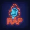 Rap Microphone Flame Neon Sign - Custom T-Shirt Today