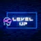 Level Up Neon Sign - Custom T-Shirt Today