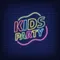 Kids Party Neon Sign - Custom T-Shirt Today