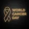 World Cancer Day Neon Sign - Custom T-Shirt Today
