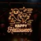Happy Halloween Two Ghosts Neon Sign - Custom T-Shirt Today