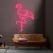 Flamingo Neon Light - Custom T-Shirt Today