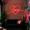 Heart of Love Neon Sign - Custom T-Shirt Today