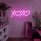 XOXO Heart Pink Neon Sign - Custom T-Shirt Today