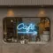 Cafe Window Neon Sign - Custom T-Shirt Today