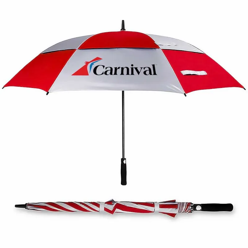 Vented Golf Umbrella - 62 in Arc - Custom T-Shirt Today