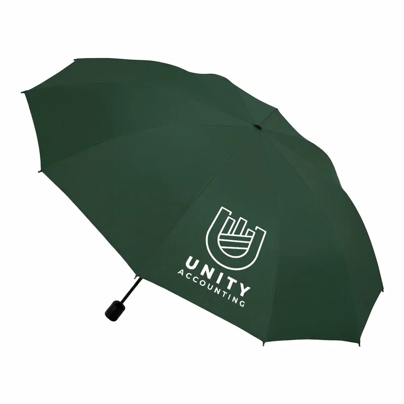 Auto Folding Umbrella - 42 In Arc - Custom T-Shirt Today
