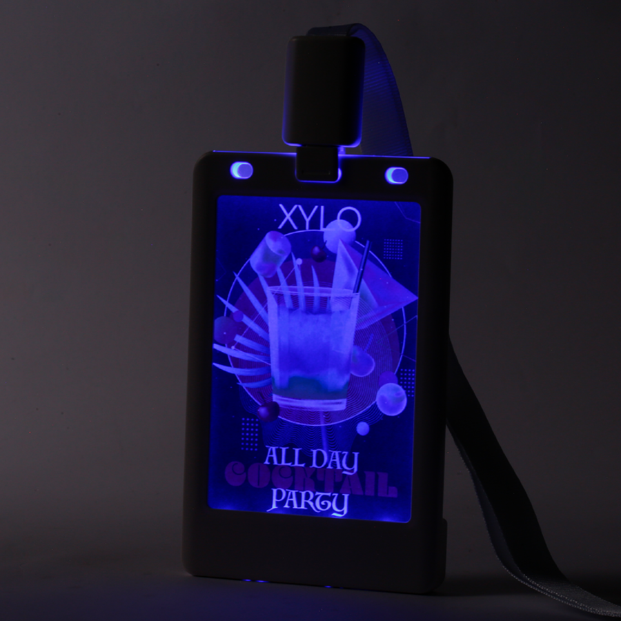 Glow Badge Holder - Custom T-Shirt Today