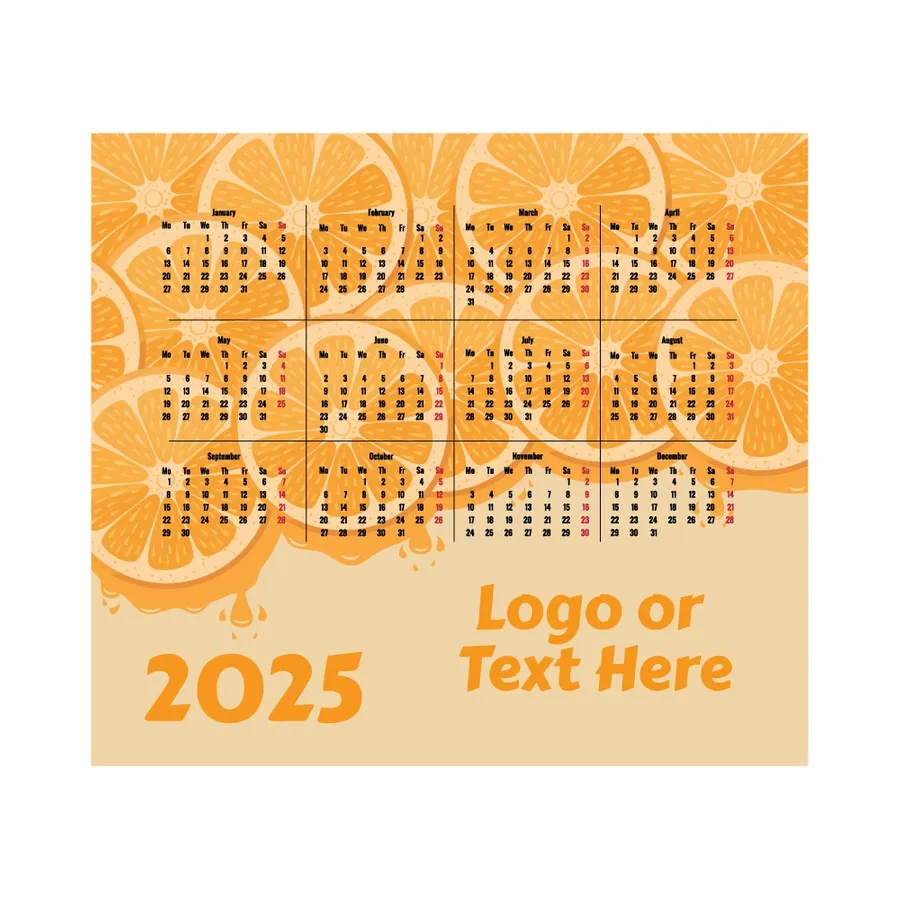 Custom Orange Mouse Pad - Custom T-Shirt Today