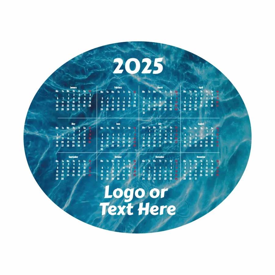 Nautical Calendar Mouse Pad - Custom T-Shirt Today