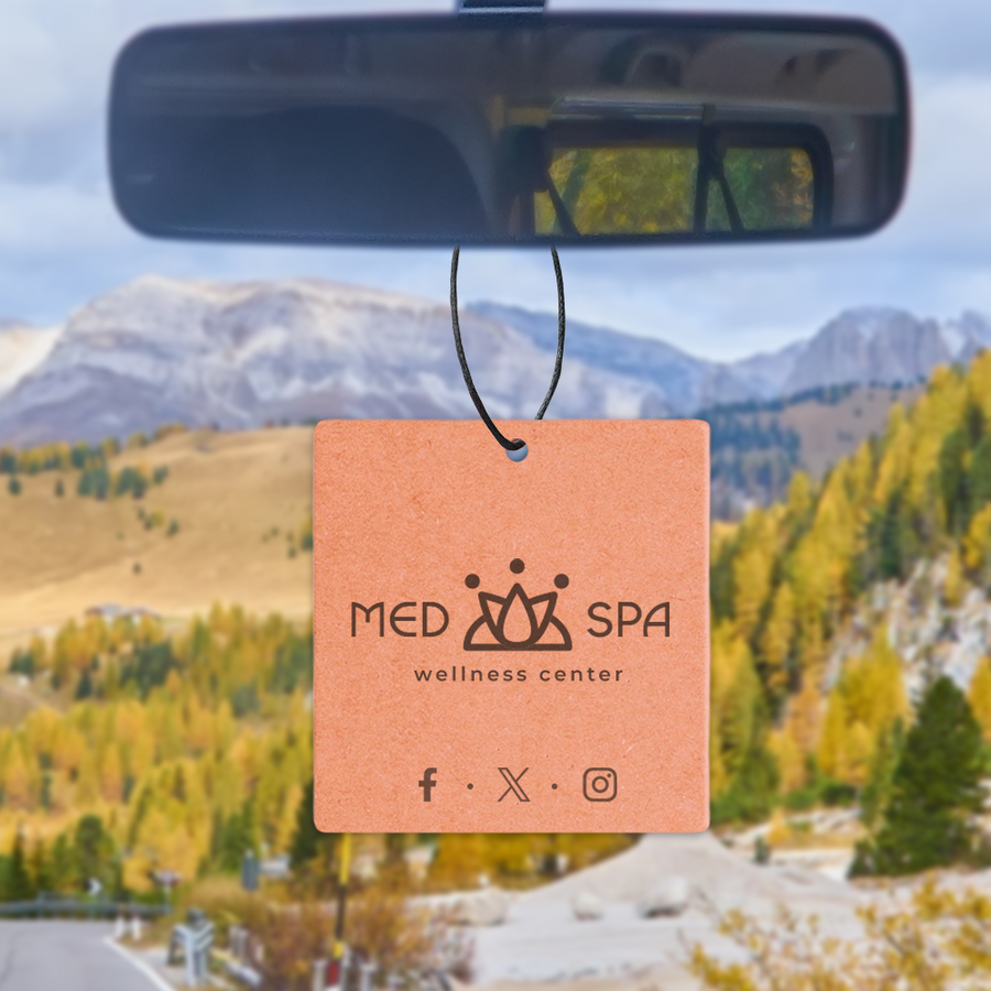 Eco Kraft Paper Air Freshener - Custom T-Shirt Today