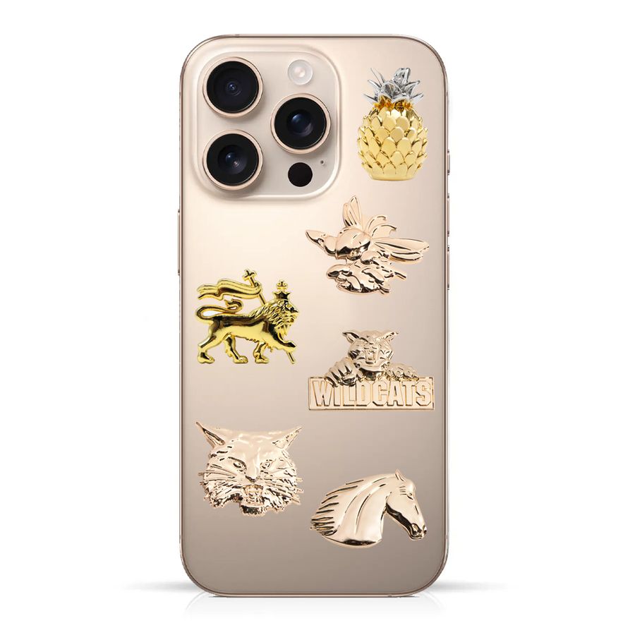 Phone Metal Badge Stickers - Custom T-Shirt Today