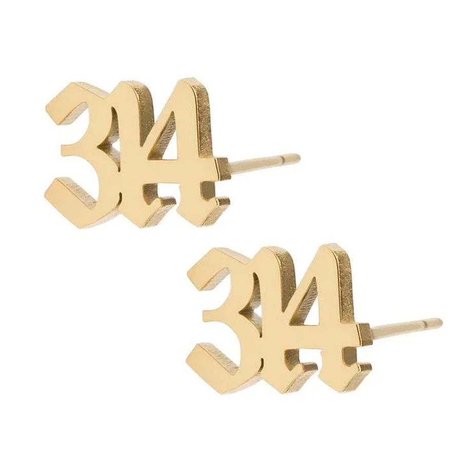 Die Struck Metal Earrings - Custom T-Shirt Today